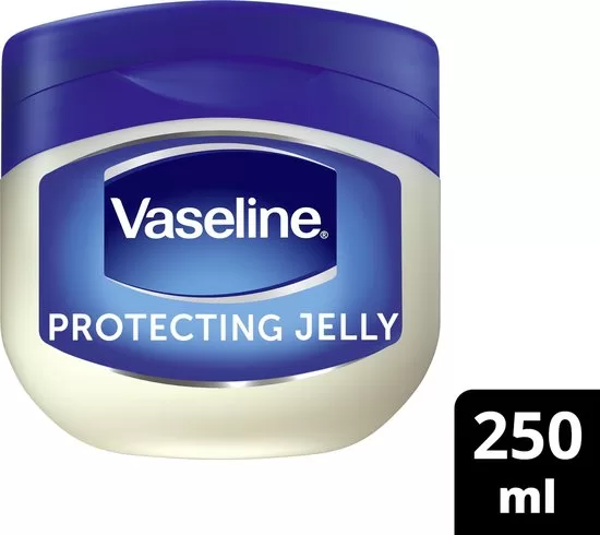 Vaseline Original Petroleum Jelly 250 ml – Ultieme Huidverzorging voor Droge & Beschadigde Huid, Beschermt en Herstelt, Compacte Verpakking