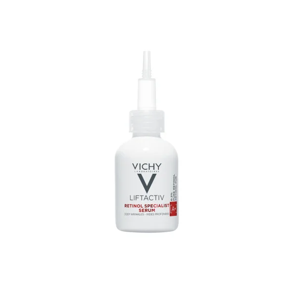 Vichy Liftactiv Retinol Specialist Serum 30ml – Vermindert Diepe Rimpels, Geschikt voor Alle Huidtypes, Unisex, Anti-Aging Serum