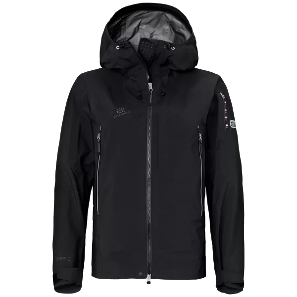 Elevenate Bec de Rosses Hardshelljacke Damen, Gore-Tex Pro, XS, Schwarz – Ideal für Ski & Bergtouren, extrem wetterfest & atmungsaktiv