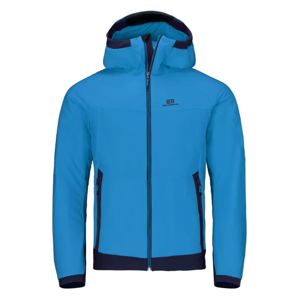 Elevenate Herren Transition Isolationsjacke L - Active Blue, leicht, atmungsaktiv, 4-Wege-Stretch, ideal für Skifahren & Bergaktivitäten