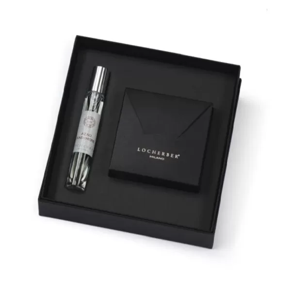 Locherber Milano Grigio Milano Geschenkset | Skyline Collection | Duft-Sachet & 10ml Eau de Parfum Spray | Eleganz & Stil