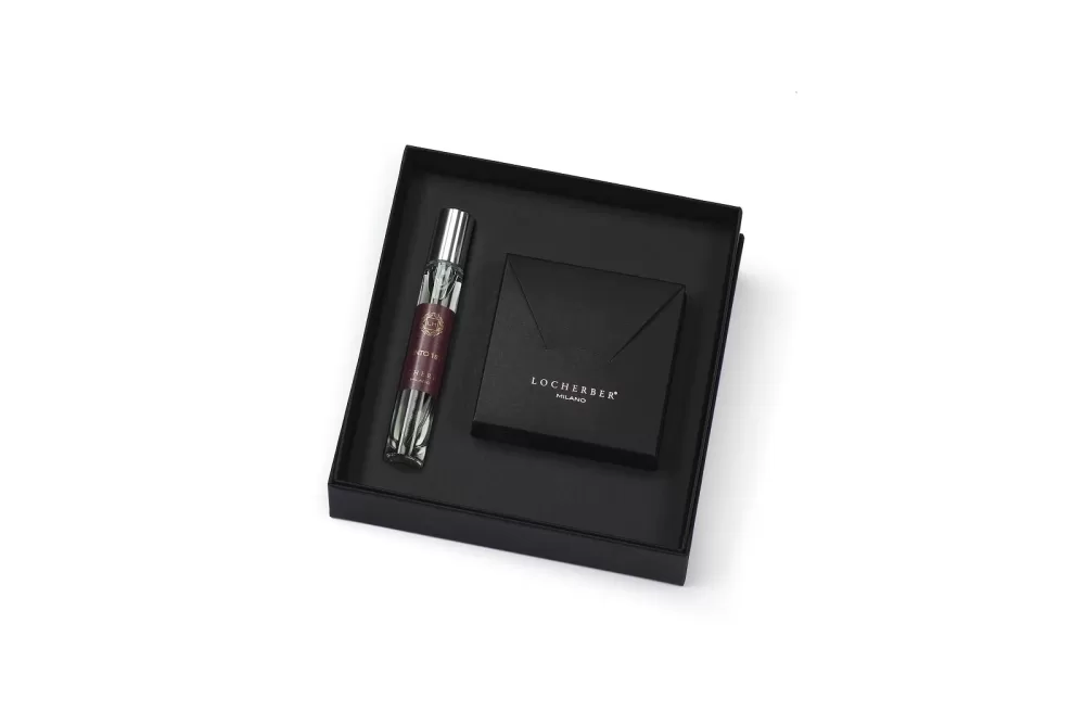 Locherber Milano Klinto 1817 Geschenkset | Skyline Collection | Duftsachet & 10ml Eau de Parfum | Fruchtig-Blumiger Duft