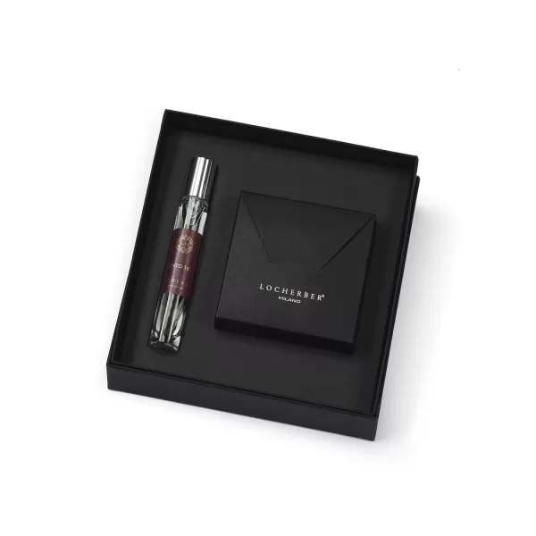 Locherber Milano Klinto 1817 Geschenkset | Skyline Collection | Duftsachet & 10ml Eau de Parfum | Fruchtig-Blumiger Duft