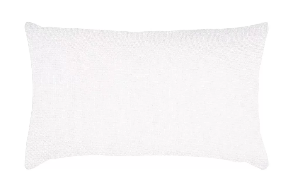 Kissenhülle pad Colette 40x80 cm – Terre de lin Baroque, 100% Leinen, Ivory, edel & nachhaltig, französische Qualität, weiche Oberfläche