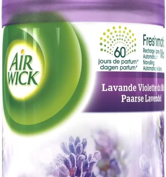 Airwick Freshmatic Max Lavendel Navulling 250ml - Luchtverfrisser met 3 tijdsintervallen voor een frisse geur in huis