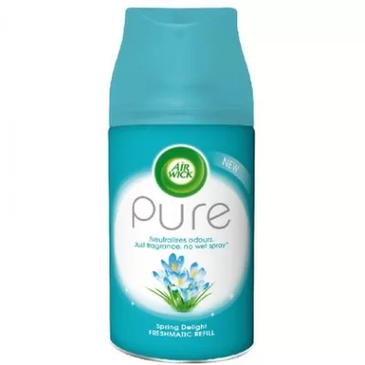 Airwick Freshmatic Max Nachfüllung – Pure Spring Delight, Duftspray für Raumluft, langanhaltender Frische, 250ml, Frühlingsduft