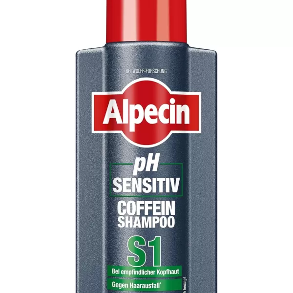 Alpecin Sensitive Shampoo S1 - 250ml Unisex Shampoo für empfindliches Haar - Sanfte Pflege für sensible Kopfhaut