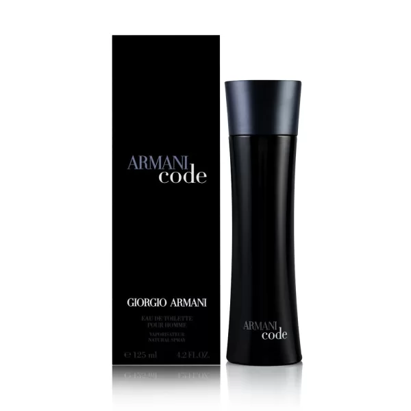 Armani Code for Men Eau de Toilette Spray 125 ml - Eleganter Duft für Herren, Duftnoten: Zitrus, Gewürze, Holz, Ideal für jeden Anlass