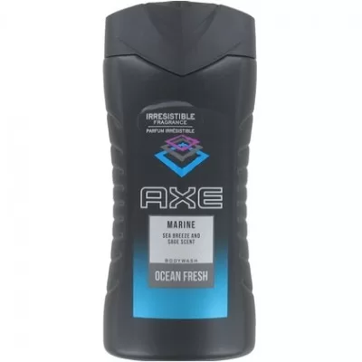 Axe Douchegel Marine 250ml - Erfrischendes Duschgel für Männer, belebender Duft, Hautpflege, Ideal für tägliche Anwendung, Pflege & Frische