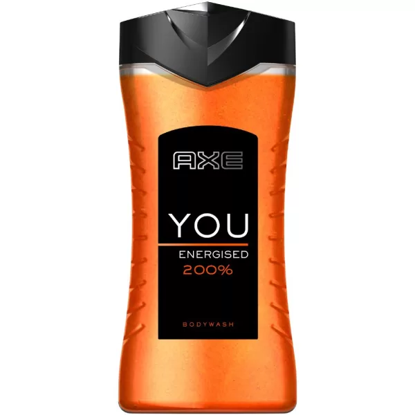 Axe Douchegel You Energised 250ml – Verkwikkende mannelijke geur voor een frisse start, ideaal voor dagelijks gebruik.