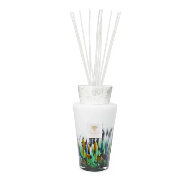 Baobab Amazonia Totem Luxury Diffuser 5L - Raumduft mit Bergamotte, grünem Tee & Zedernduft, elegantes Opalglas, Geschenkidee, 24 Monate Duftdauer