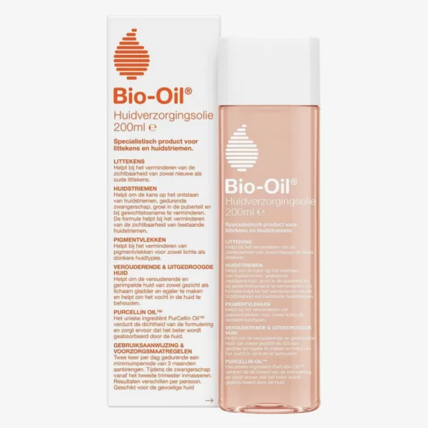 Bio Oil Huidverzorging - 200ML | Hydrateert, vermindert littekens, rimpels, striemen & pigmentvlekken | Geschikt voor alle huidtypen