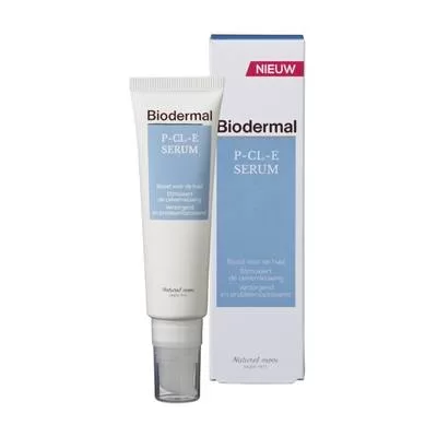 Biodermal P-CL-E Serum 30 ml - Intensivpflege für trockene, empfindliche Haut - Zellregeneration & Schutz - Leichte, schnell einziehende Textur