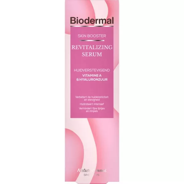 Biodermal Skin Booster Revitalizing Serum - Vitamine A & Hyaluronzuur, Anti-Aging, Hydratatie, Geschikt voor Alle Huidtypen, 30ml