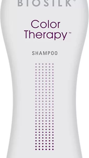 BioSilk Color Therapy Shampoo 355 ml – Voor Gekleurd Haar, Bescherming & Verzorging, Vrij van SLS/Parabenen/Siliconen, Glanzend & Gezond Haar
