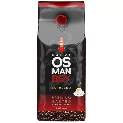 Caffè Osman Bey Espresso 1000g - Premium Arabica-Robusta Bohnen für Vollautomaten & Siebträger - Intensiver, fruchtiger Geschmack mit Schokoladennote