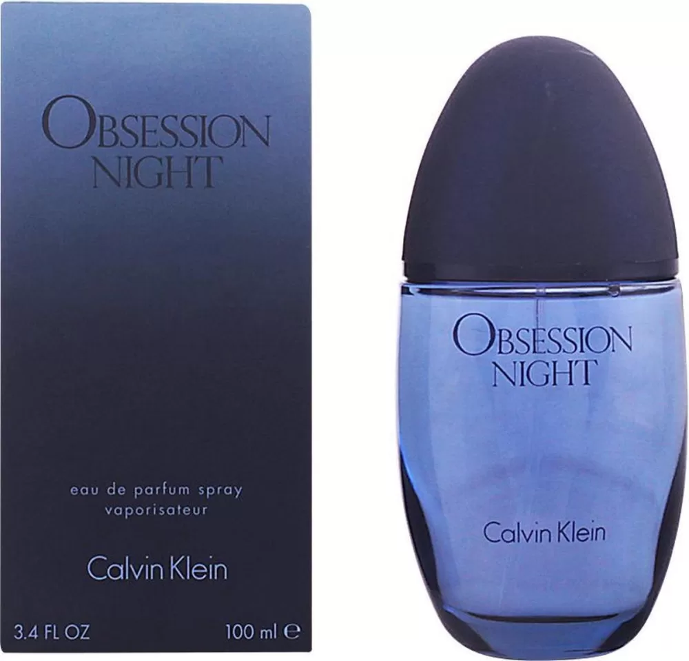 Calvin Klein Obsession Night Eau de Parfum 100 ml – Verführerisches Damesparfum mit blumigen und orientalischen Noten – Perfekt für besondere Anlässe