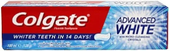 Colgate Sensation White Tandpasta 6x100ml - Wittere Tanden in 14 Dagen, Micro-Reinigingskristallen, Bescherming Tegen Zuuraanvallen