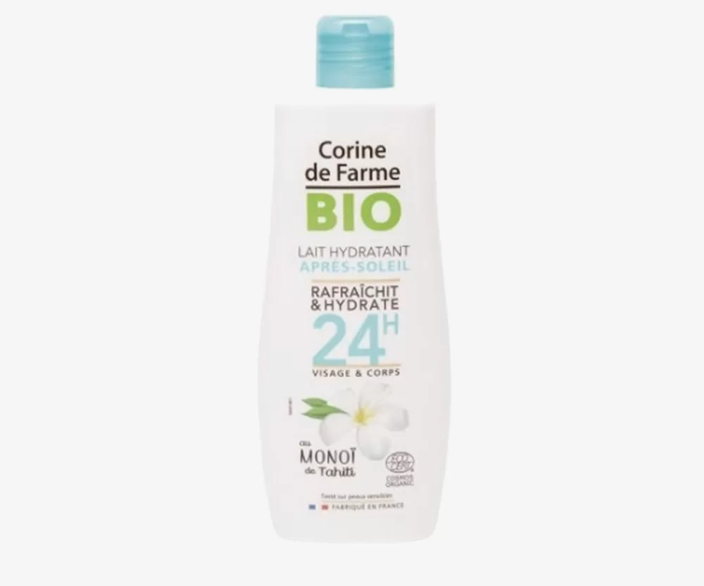 Corine de Farme Bio After Sun Moisturizing Milk 200ml - Feuchtigkeitspflege für Unisex nach dem Sonnenbaden, sanft & pflegend