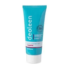 Deoleen Deodorant Creme Regular 60ml - Hypoallergeen, 0% Parfum, Voorkomt Overmatige Transpiratie, Geen Witte Strepen, Dermatoloog Aanbevolen