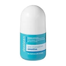 Deoleen Deoroller Sensitive 50 ml - Ungeparfümiert, alkoholfrei, hypoallergen, ideal für empfindliche Haut, ohne Farbstoffe & Konservierungsstoffe