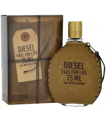 Diesel Fuel For Life Eau de Toilette Spray 75 ml – Herrenduft, frischer, maskuliner Duft, ideal für den Alltag und besondere Anlässe