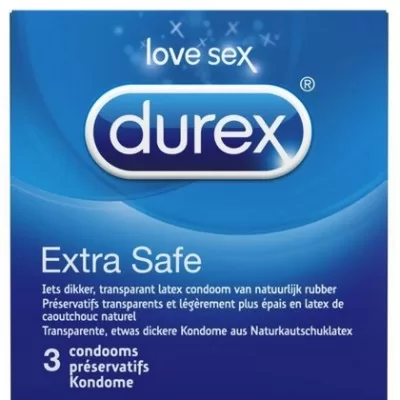 Durex Extra Safe Condooms – Voor Extra Zekerheid & Comfort | 10 Stuks | Veilig en Betrouwbaar Seksueel Genot