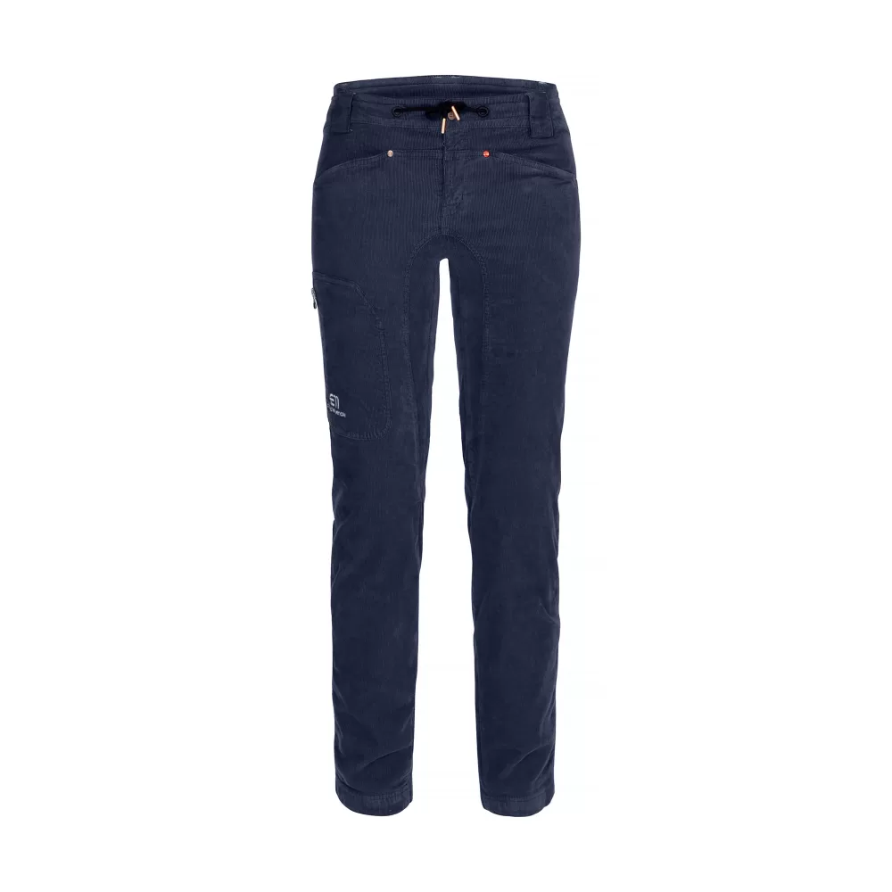 ELEVENATE Herren Après Cord Pants - Größe L, Dunkelblau (Dark Ink) - 98% Baumwolle, 2% Elasthan, stilvoll und bequem für Freizeitaktivitäten