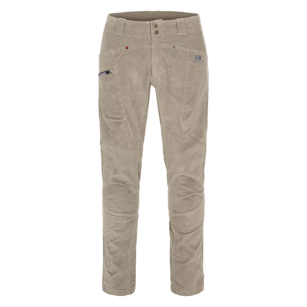 ELEVENATE Herren Après Cord Pants - Größe S, Vintage Khaki, 98% Baumwolle, 2% Elasthan - Stylische Freizeithose für Komfort und Stil