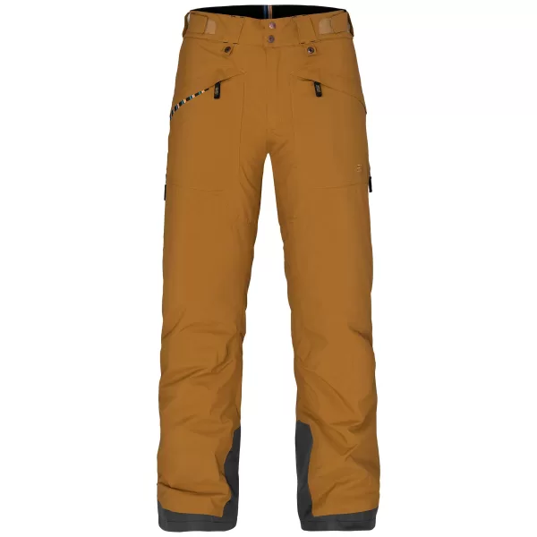 ELEVENATE Creblet Pants Herren L, Pecan Brown - Premium Gore-Tex Skihosen, isoliert, atmungsaktiv, verstellbare Taille, optimierte Passform, 90% Recycling