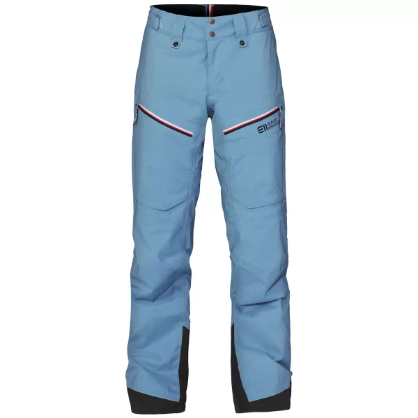 ELEVENATE Future Pants Herren - Skihose Größe L, Nordic Blue, wasserdicht, atmungsaktiv, isoliert, nachhaltig, 2-Lagen-Membran, Belüftungsöffnungen.