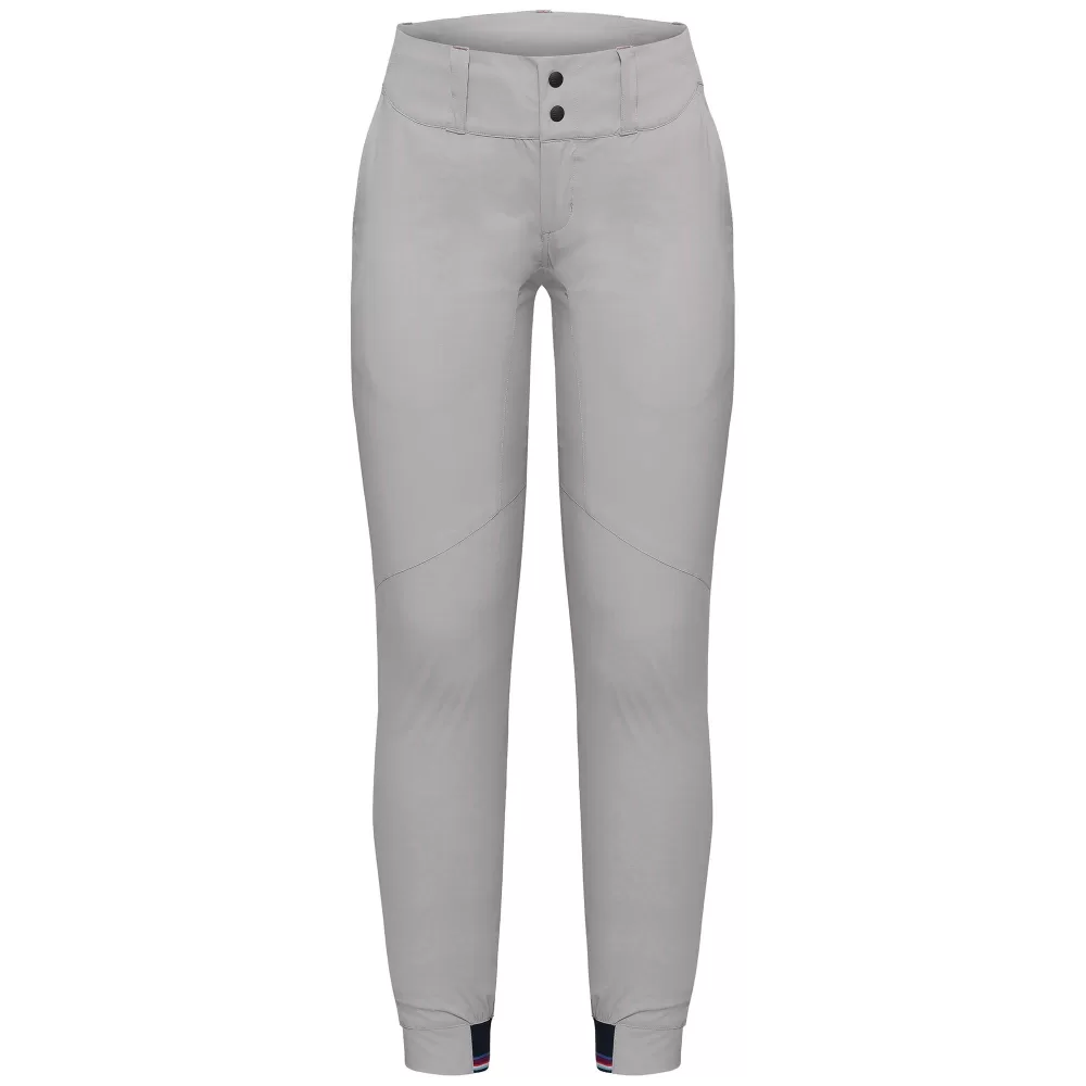 Elevenate Damen Randonnée Pants M - Elastisch, schnelltrocknend, atmungsaktiv, recyceltes Material, Gürtelschlaufen, Taschen, Bluesign-zertifiziert, Concrete