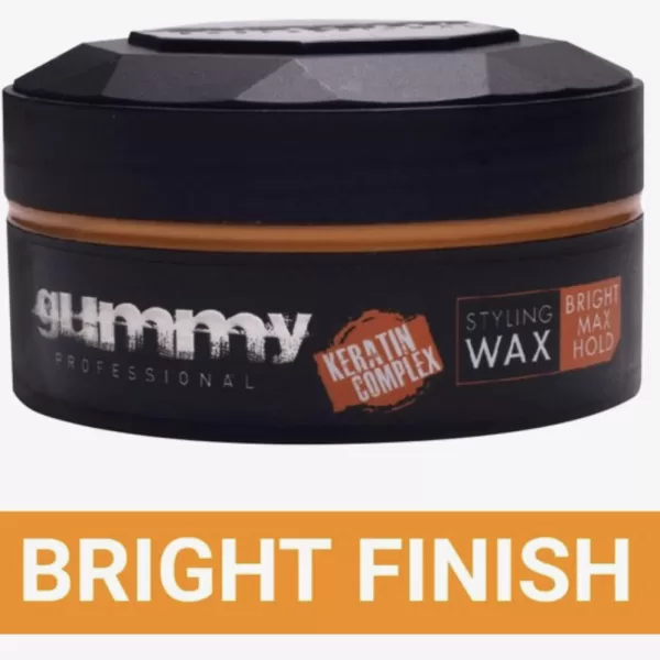 Fonex Gummy Styling Wax Bright Finish - 150 ml Haarwax für Glanz, Textur & Controle - Perfecte Styling voor Elke Haartype