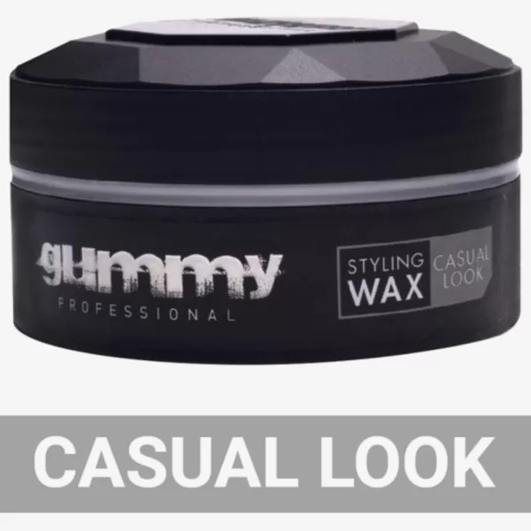 Fonex Gummy Styling Wax Casual Look 150ml - Rommelig Haar met Volume, Eenvoudig Aanbrengen, Perfect voor een Coole Look