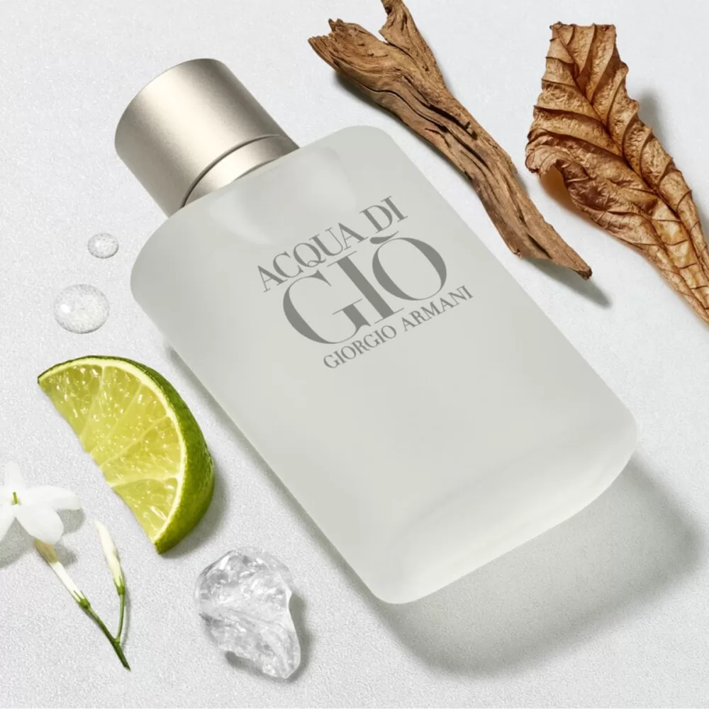 Giorgio Armani Acqua di Gio 100 ml Eau de Toilette - Herenparfum met Citrus, Bloemen & Houtnoten - Tijdloze Geur sinds 1996