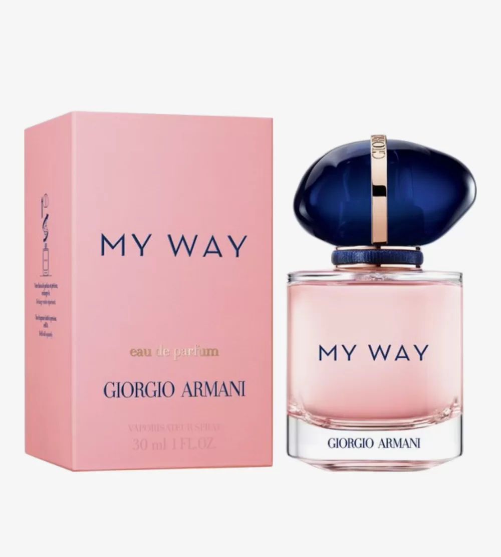 Giorgio Armani My Way Eau de Parfum 30 ml - Damesparfum met Oranjebloesem, Tuberoos en Witte Musk - Verfrissende, vrouwelijke geur