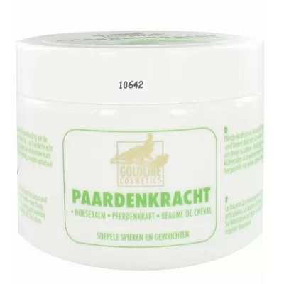 Goldline Paardenkracht Crème 250ML - Spierpijn, Verkoudheid, Hoofdpijn & Menstruatiepijn Verlichting, Cortisonvrij, Ontspannende Zorg