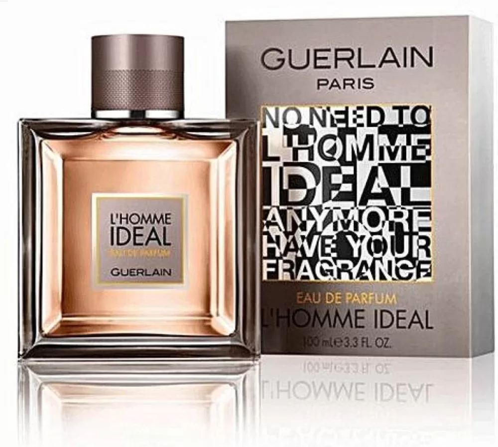 Guerlain L'Homme Ideal 100 ml Eau de Toilette - Herenparfum met frisse houtachtige geur, citrus, tonkaboon, ceder en leer. Uniek voor elke man!