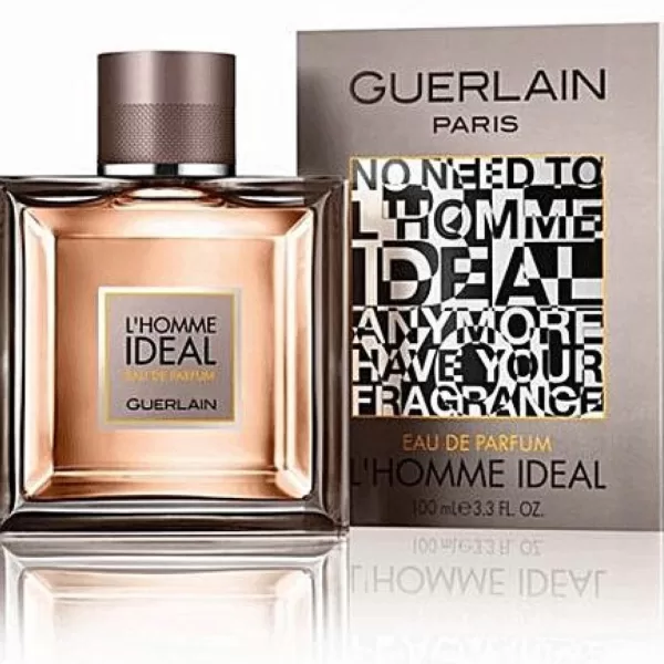 Guerlain L'Homme Ideal 100 ml Eau de Toilette - Herenparfum met frisse houtachtige geur, citrus, tonkaboon, ceder en leer. Uniek voor elke man!