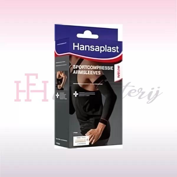 Hansaplast Sportcompressie Armsleeves - One Size, 1 Paar, Ondersteuning en Compressie voor Spierherstel, Ideaal voor Sportactiviteiten