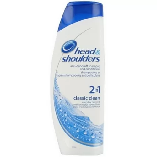 Head & Shoulders Classic 2in1 Shampoo & Conditioner, 500ml - Für gesunde Kopfhaut & glänzendes Haar, Anti-Schuppen Pflege