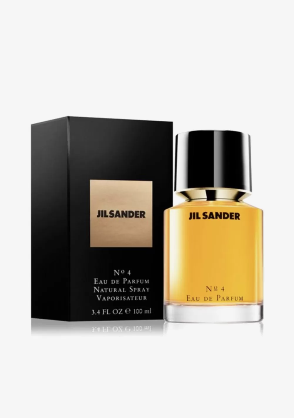 Jil Sander No. 4 Eau de Parfum 100 ml für Damen – Blumige & orientalische Note, Rosenduft, luxuriöse Komposition, elegantes Parfum