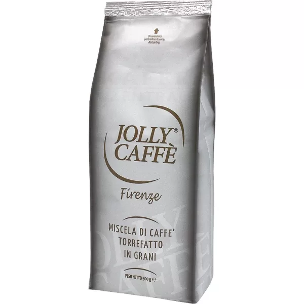 JOLLY Caffé Tuscan Smooth Roasted 500g - Hochwertige Bohnen, 70% Arabica, 30% Robusta, vollmundig, nussig, italienischer Kaffee aus der Toskana