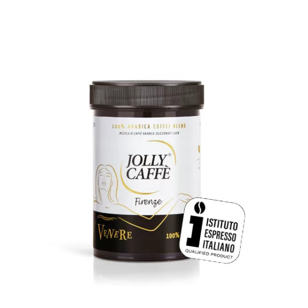 JOLLY Caffé Venere Blend 250g Dose – Hochwertige 100% Arabica Kaffeebohnen, blumig, süß, samtiger Geschmack, italienische Röstung