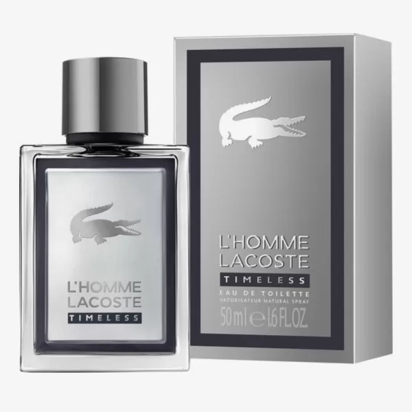 Lacoste L'Homme Timeless Eau De Toilette 50ML – Eleganter Herrenduft, frisch und zeitlos, ideal für jeden Anlass