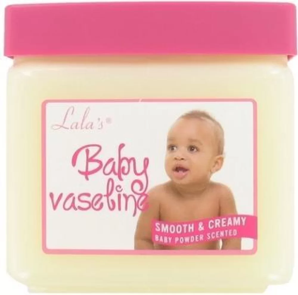 Lala's Baby Vaseline 368g - Vitamine E & Aloe Vera, Hydrateert en Kalmeert Babyhuid, Verzorgt Droogheid en Schaafwonden