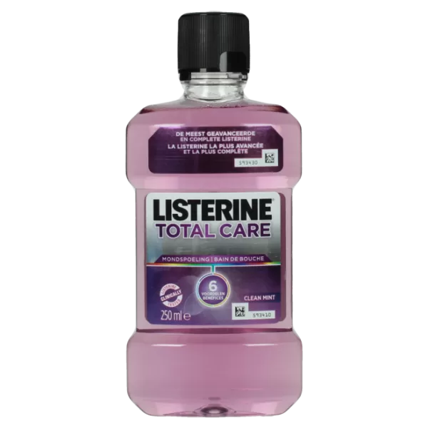 Listerine Totaal Care Mundspülung 500ml – Effektive Zahn- und Mundpflege für frischen Atem und gesunde Zähne