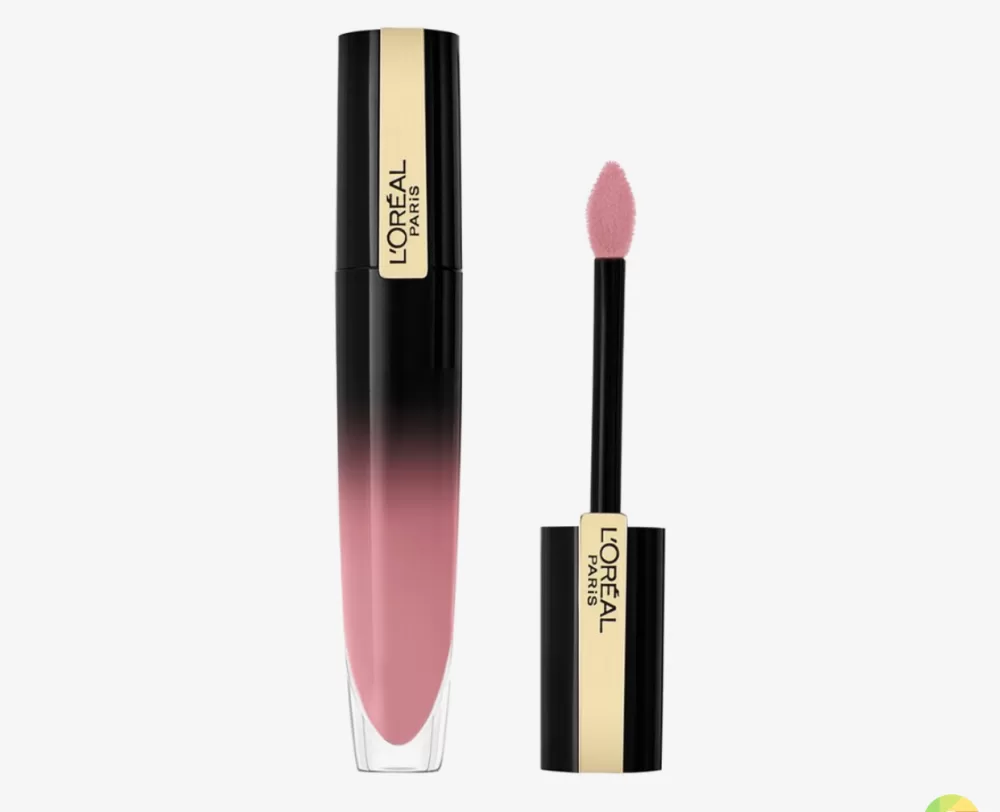 L'Oréal Brilliant Signature Liquid Lipstick 305 Be Captivating - Roze - Ultra Glanzend - 6,4 ml - Langdurige Lipgloss für Vrouwen