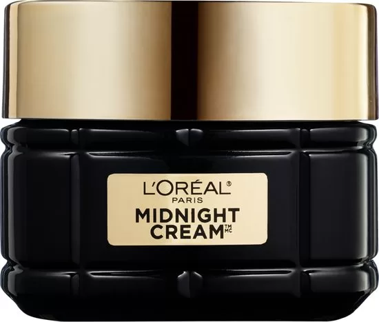 L'Oréal Paris Age Perfect Midnight Nachtcrème 50ml - Anti-Aging, Herstelt Huidbarrière, Verstevigt & Verheldert, Met Antioxidanten & Vitamine E