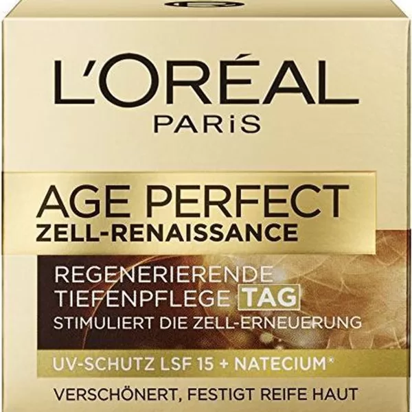 L'Oréal Paris Age Perfect Tagescreme 50 ml - Anti-Aging Feuchtigkeitspflege für reife Haut, revitalisierend und pflegend